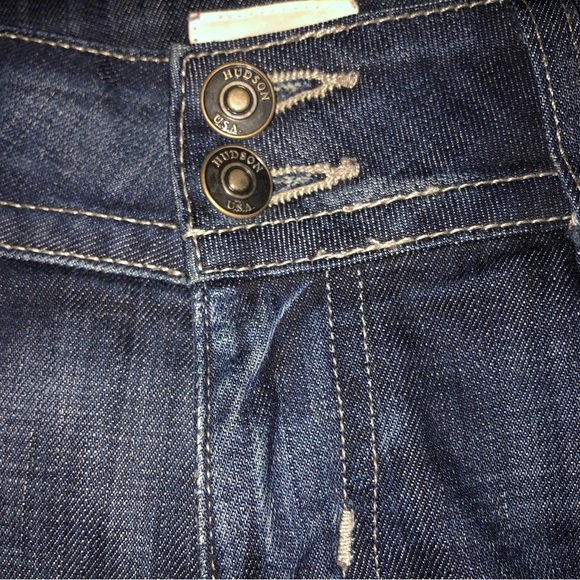 HUDSON Jeans Bootcut Low-rise Womens Sz 28 L Misses 8 Distressed Los Angeles NM - Picture 4 of 15